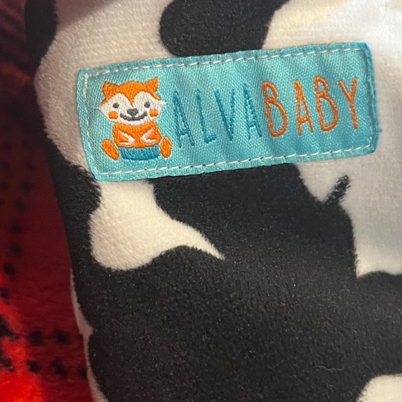B 14    Alva Baby Cloth Diaper Cow Print - Picture 4 of 5